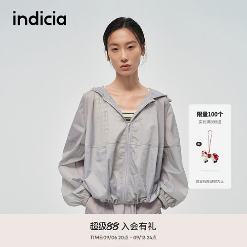 indicia标记宽松工装风户外外套