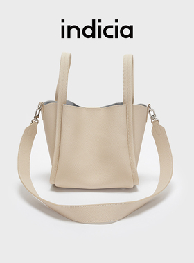 【菜篮子】博主同款indicia标记头层牛皮中号可斜挎包S5B304BP878
