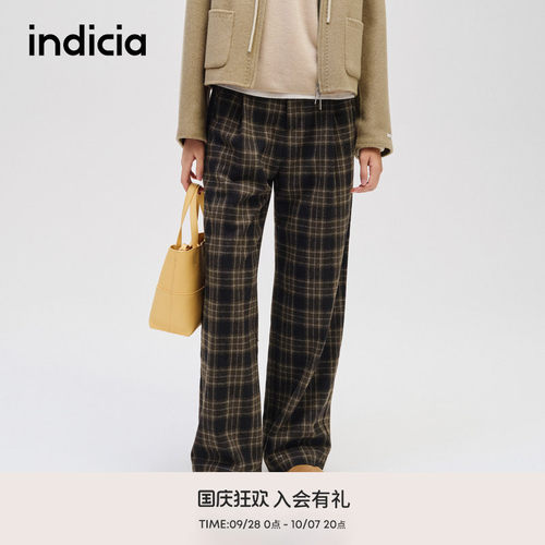 indicia标记简约百搭休闲裤