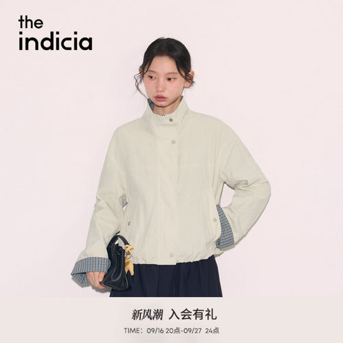 the indicia标记2026秋季新款清爽百搭休闲双面穿外套 L2C6WT222Z