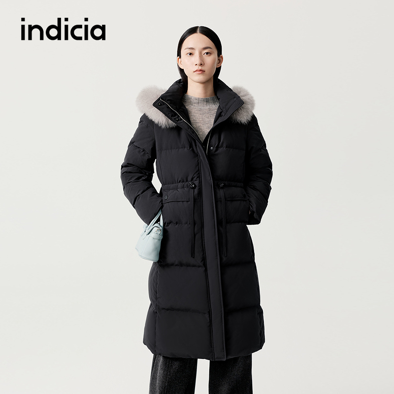 indicia标记商场同款2025冬季新款气质优雅长裤羽绒服 F2D5YR566C
