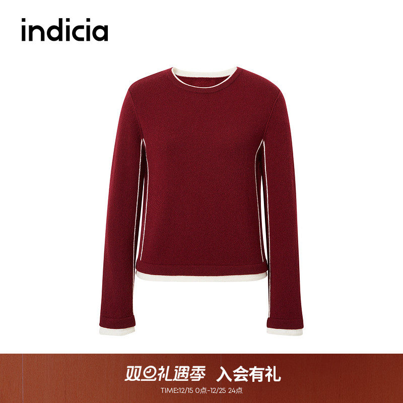 indicia标记时尚氛围感毛衫