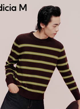 indiciaM标记男装商场同款2025冬季新款简约通勤风毛衫M2D5MY146L