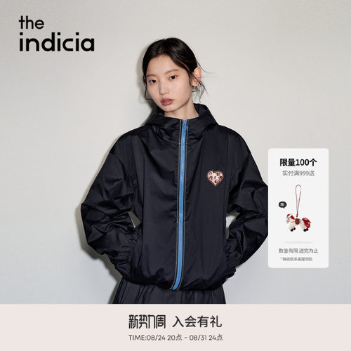 the indicia标记2026秋季新款低调耐看清爽感撞色外套 L2C6WT194Y