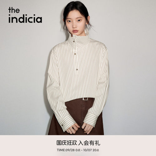 the indicia标记2026秋新款温柔百搭复古通勤气质衬衫 L2C6CS233Z