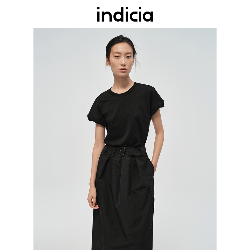 indicia标记简约时尚连衣裙