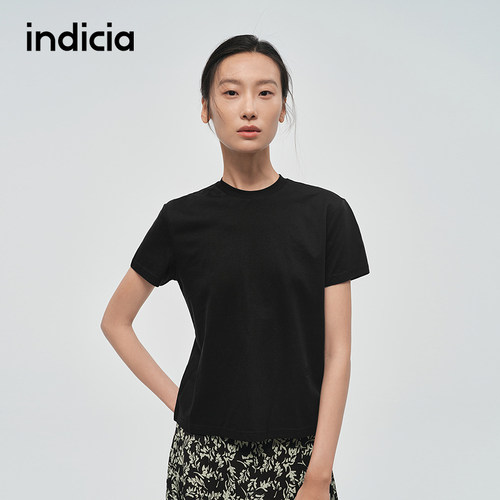 indicia标记时尚简约T恤短袖