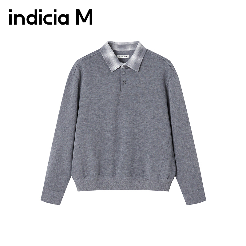 indiciaM标记男装商场同款2025冬季新款简约通勤风卫衣M2D5WY134L