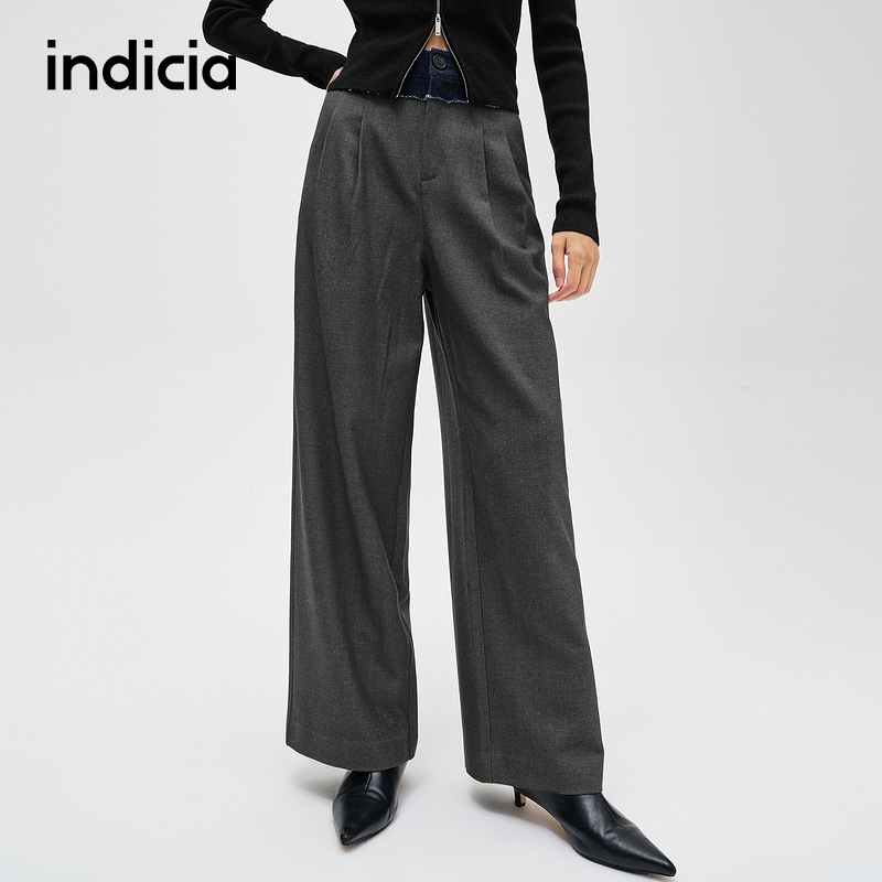 indicia标记舒适设计款休闲裤