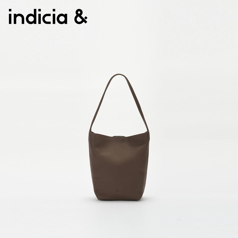 indicia&标记慵懒风休闲百搭单肩水桶包大容量极简通勤BF2D5BP154