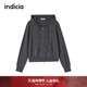 休闲百搭柔软连帽开衫 indicia标记商场同款 25春新款 F2A5KS039F