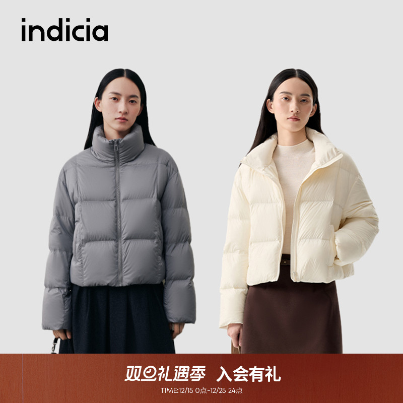 indicia标记90%鸭绒羽绒服