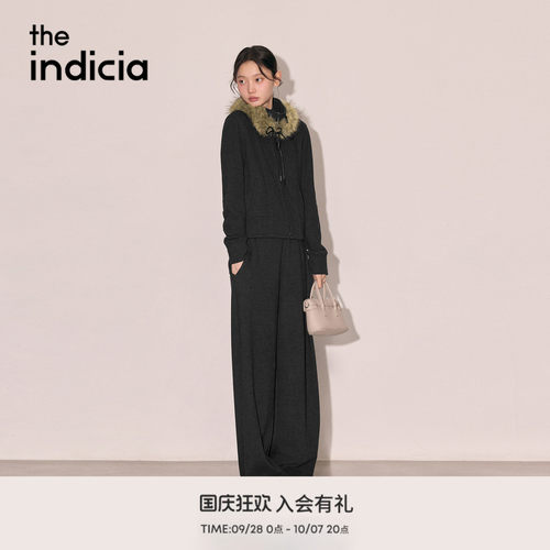 the indicia标记2026冬季新款酷飒随性外套休闲裤套装 L2D6TZ284Z