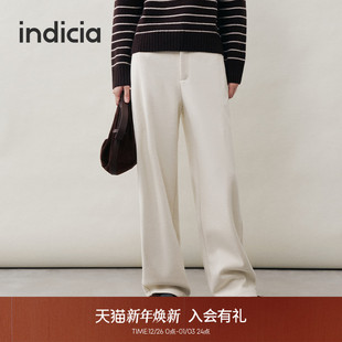 子弯刀镰刀型25冬新款 indicia标记宽松廓形休闲裤 KZ232 香蕉裤