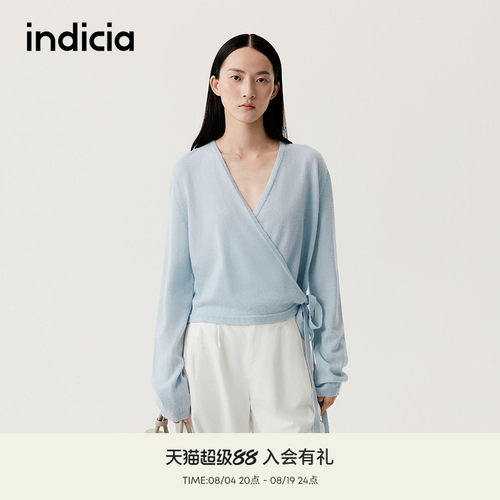 indicia标记软糯慵懒风针织开衫
