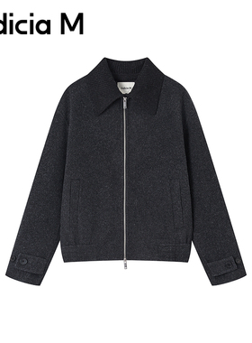 【秀场同款】indiciaM标记男装2025冬新款简约时尚大衣M2D5DY190B