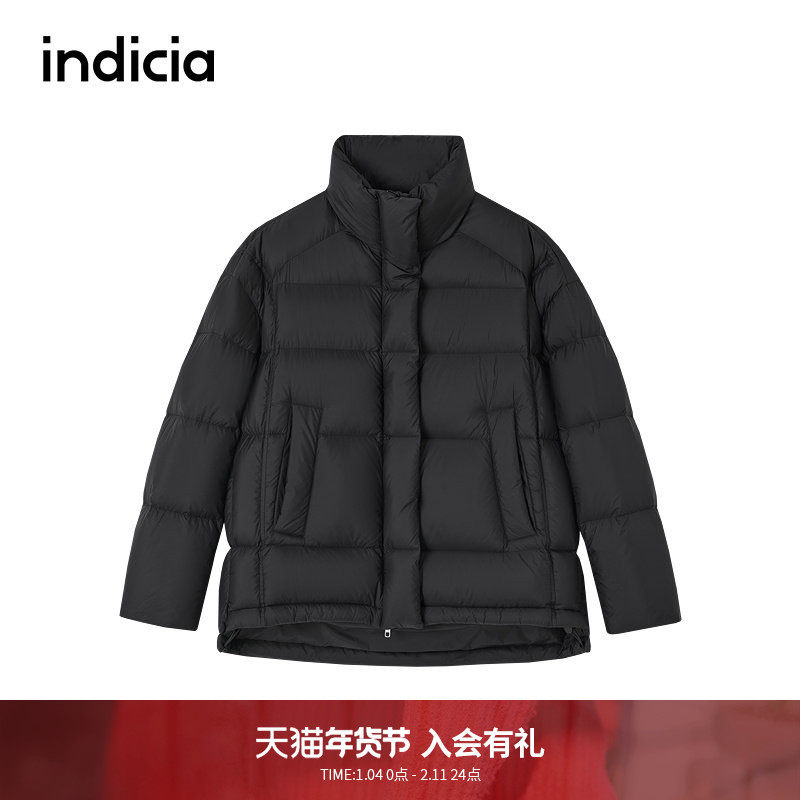 indicia标记商场同款冬季新款极简通勤风羽绒服面包服F2D4YR839F,女装/女士精品,羽绒服,淘宝优惠券,粉丝福利购,淘宝优惠卷