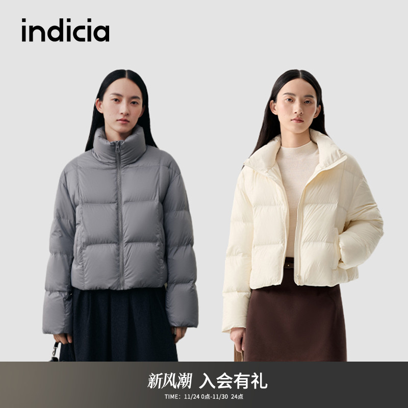 indicia标记90%鸭绒羽绒服