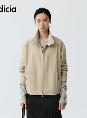 indicia标记商场同款2026春季新款简约气质通勤风外套 F2A6WT026F