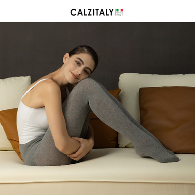 Calzitaly300D打底袜含羊绒 温暖厚款丝袜 柔软亲肤 高弹舒适