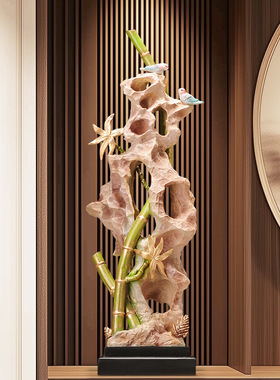 时来运转节节高大摆件新中式玄关