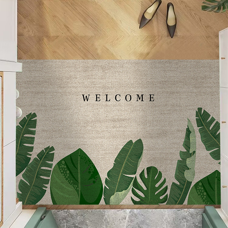 入户门地垫PVC皮革地垫免洗现代简约进门玄关客厅防滑脚垫子地毯,居家布艺,家用脚垫,淘宝优惠券,粉丝福利购,淘宝优惠卷