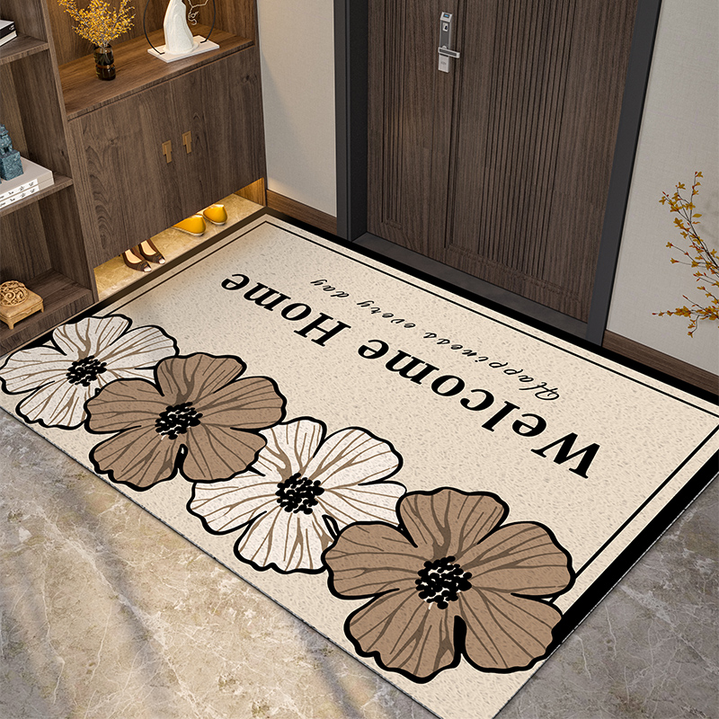 丝圈入户门地垫防滑可裁剪脚垫