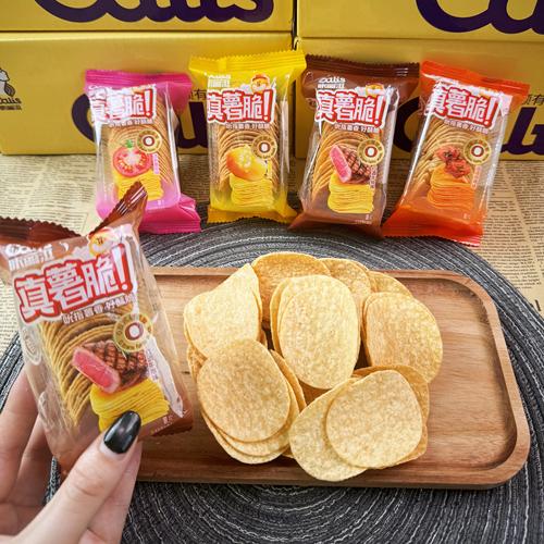 咔丽滋薯片5口味整箱批发