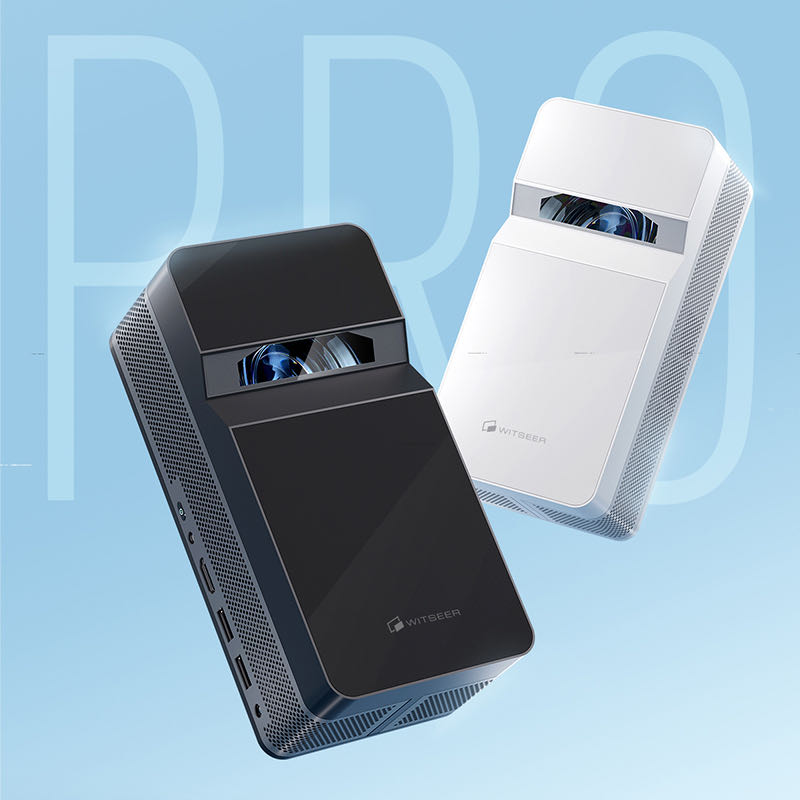 慧氏P9Pro超短焦投影仪家用1080P高清近距离投墙卧室客厅户外便携智能家庭投影机