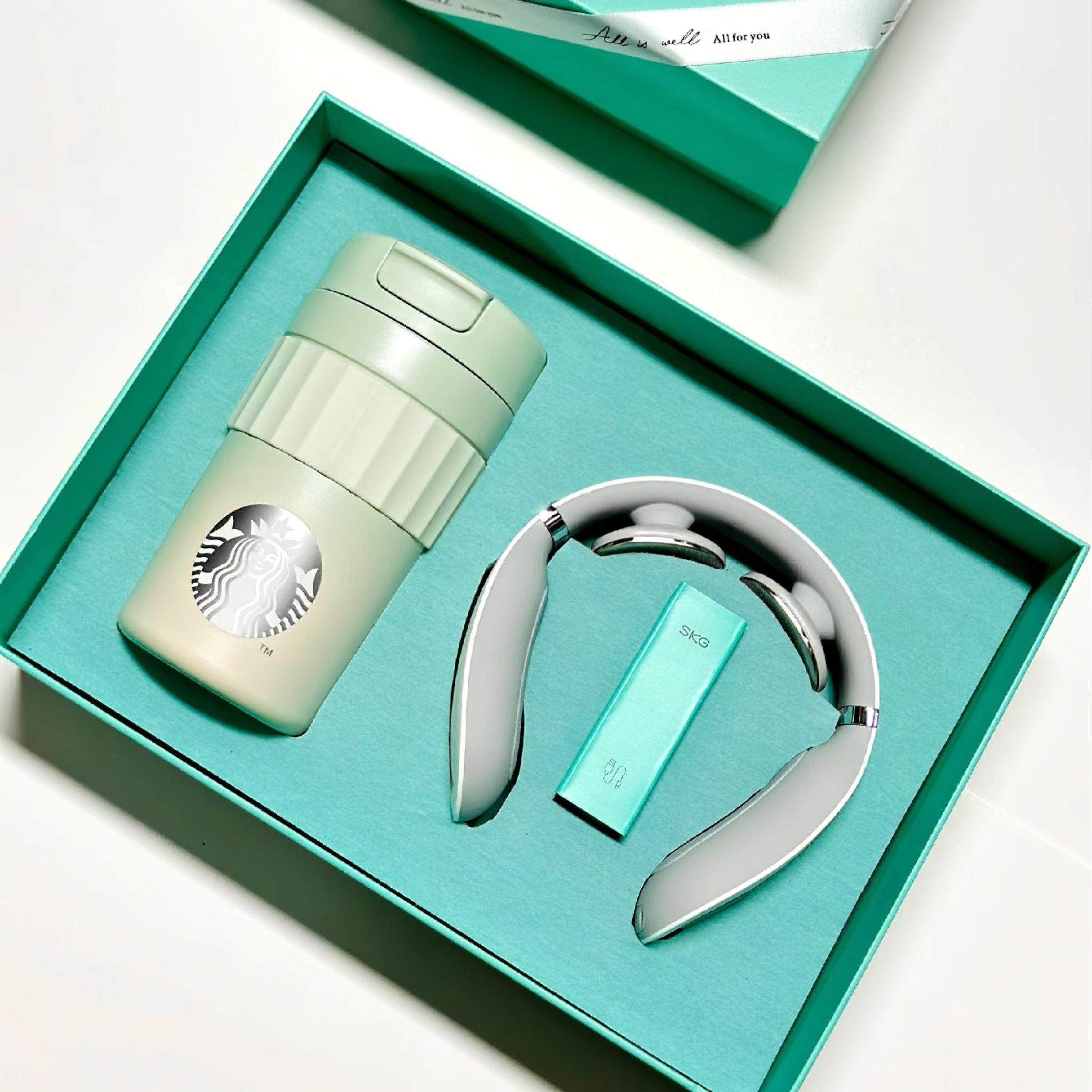 高端skg大健康创意商务礼品套装定制logo企业公司年会送客户领导