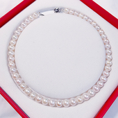 女高级感颈链 母亲节正品 戴多美天然淡水珍珠9 10女士项链送妈妈款