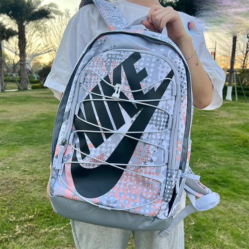 Nike耐克正品男女包运动背包大容量双肩包初中高中学生书包BA6550