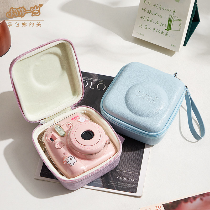 适用instax富士拍立得收纳包mini12相机包mini11保护套可爱高颜值mini13保护包专用配件套壳包便携防水防摔