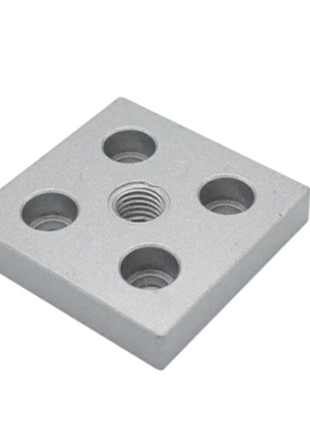 CNBC-6060/8080-M16/M20 铝型材配件 地脚连接件四槽型  厂家直销