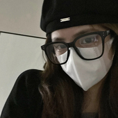 韩系大框近视眼镜女度数可配网红素颜黑色眼镜框镜架圆脸大脸显瘦