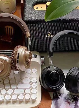 VJ083复古私模无线耳机头戴式蓝牙音乐插卡手机通用无线耳机网红