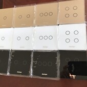 单火线智能开关 触摸面板开关 单火线智能触摸开关 智t能开关