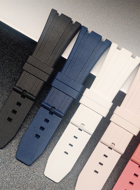 GMAS2100短款质感氟橡胶表带 适用本店内三代、离岸款式