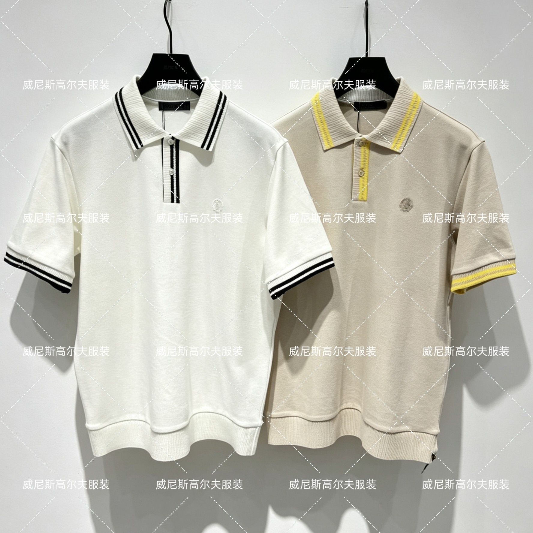 特价高尔夫男士短袖25春夏新款时尚百搭修身显瘦运动休闲百搭上衣
