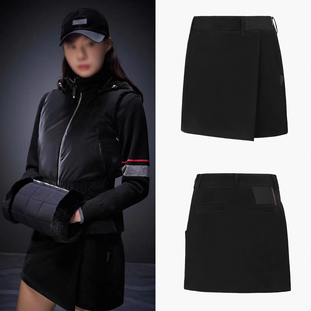 25秋冬新款高尔夫服装女士鹅绒保暖短裙舒适百搭休闲保暖羽绒防风