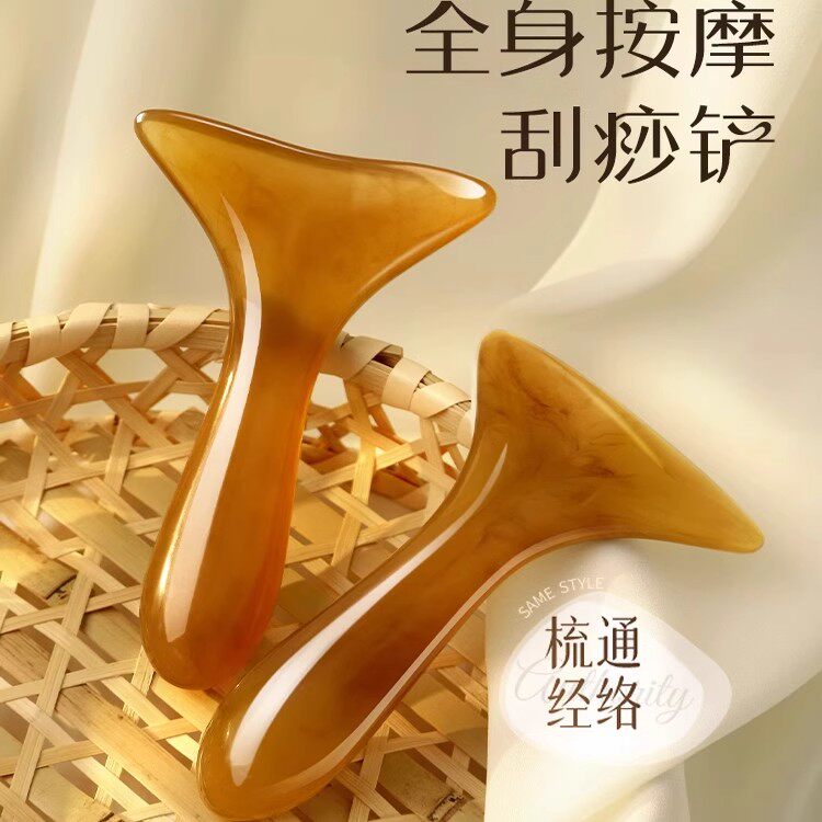 刮痧板肩颈背部专用刮脖子淋巴