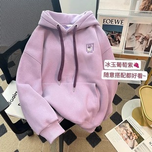 女童春装卫衣2025新款春秋外穿中大童连帽衫儿童加绒休闲上衣童装