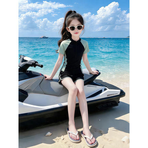 女童泳衣夏季儿童高颜值分体泳装