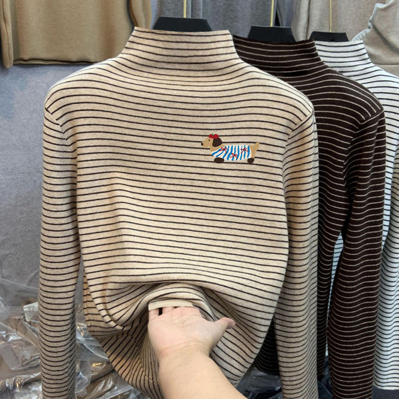 男女童半高领德绒T恤加厚打底衫秋冬内搭中大童儿童宝宝保暖上衣,童装/婴儿装/亲子装,T恤,淘宝优惠券,粉丝福利购,淘宝优惠卷