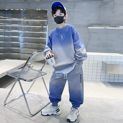 男童秋装卫衣服套装男孩帅气时髦