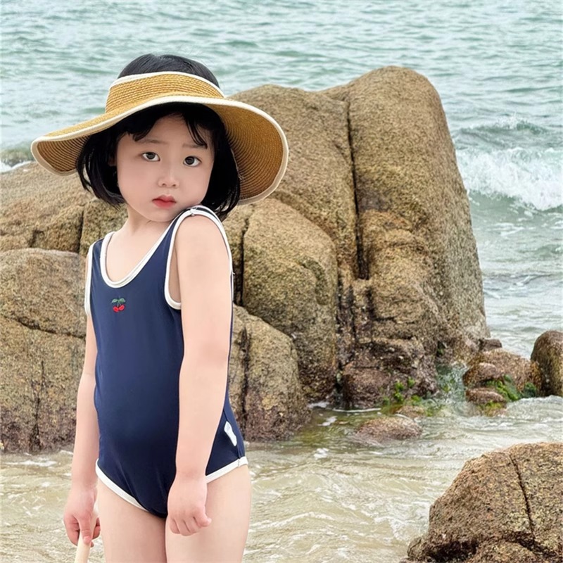 女童连体泳装可爱速干戏水泳衣