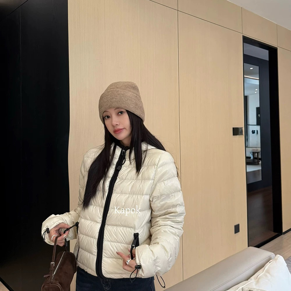 Timi缇米-上新冬季新款撞色轻薄90鸭绒排骨连帽保暖羽绒服外套11