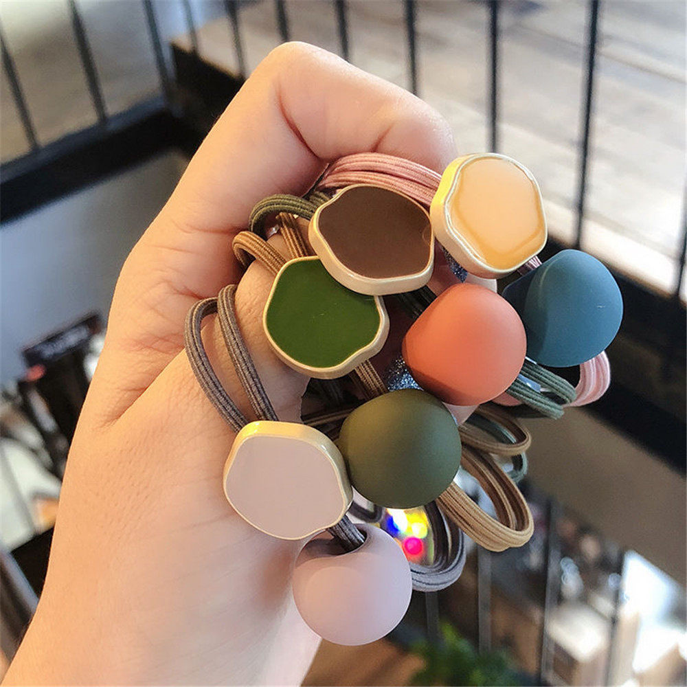 A森系皮套发绳韩版大东门头绳发圈女可爱马尾皮筋女扎头绳