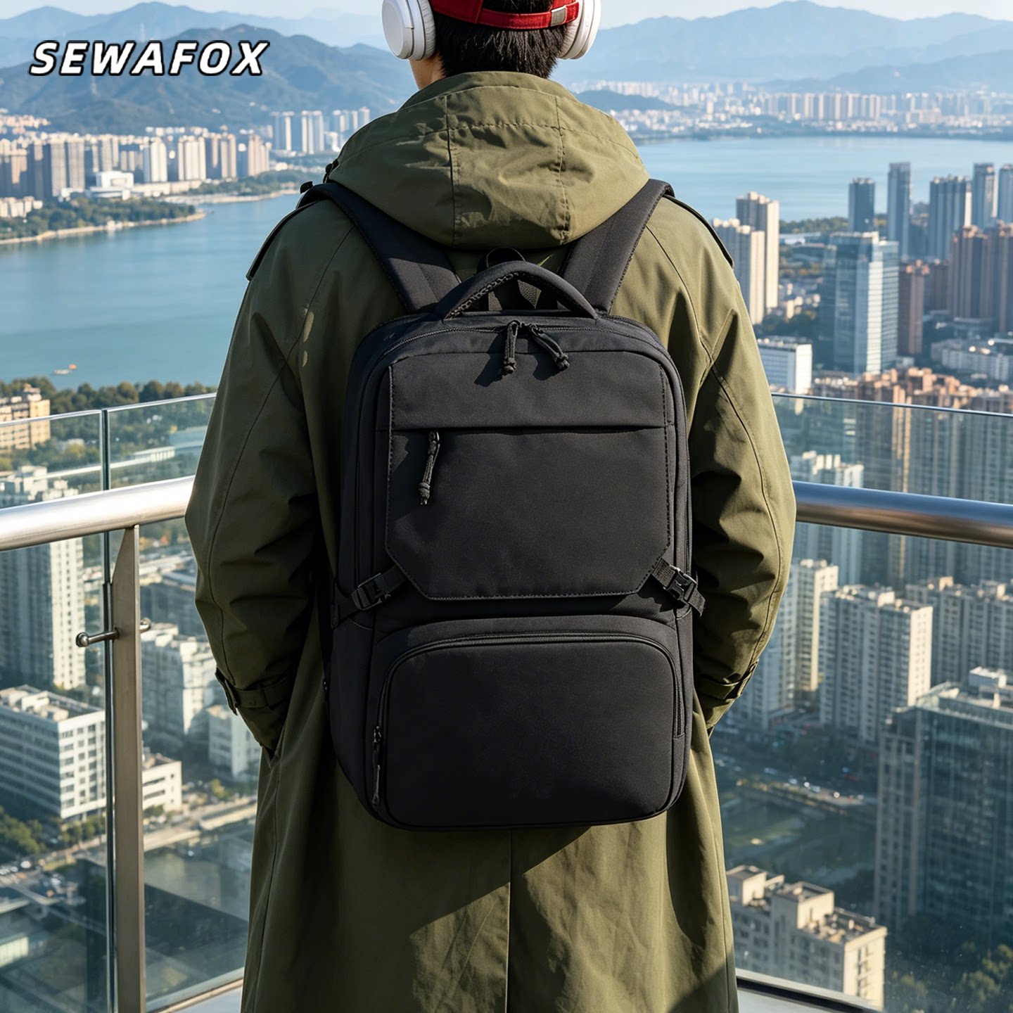 SEWAFOX塞瓦狐大容量户外双肩包