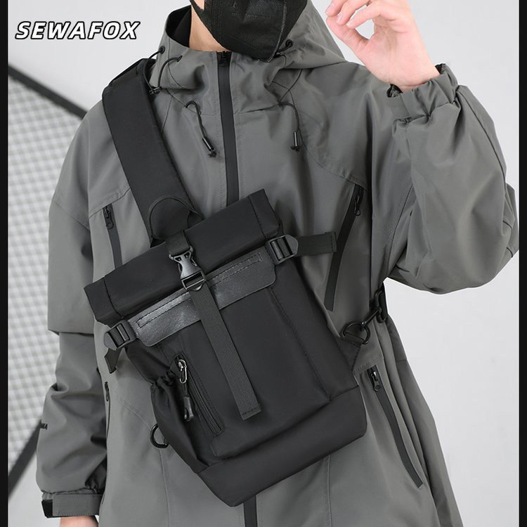 SEWAFOX塞瓦狐新款机能风单肩包